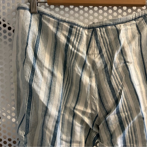 Chaser Set Linen Tank Top with Drawstring Pants Size Medium Blue/White. NWT - Picture 7 of 12